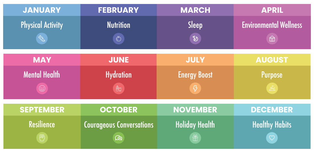 Holistic Wellness Calendar